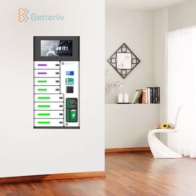 Fast Charging 10W Cell Phone Charging Cabinet Cold Rolled Steel
